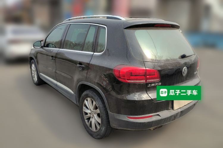 Used Volkswagen Tiguan 2012 2.0 TSI Automatic All-Wheel Drive Elite Edition Rear Left 45 Deg