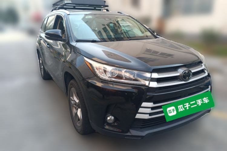 Used Toyota Highlander 2018 2.0T Two-Wheel-Drive Luxury Edition 7 Seats Emission Standard China V Front Right 45 Deg