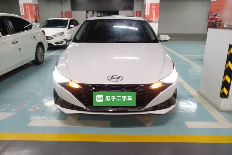 Used Hyundai Elantra 2021 1.5L CVT GLX Elite Edition Front