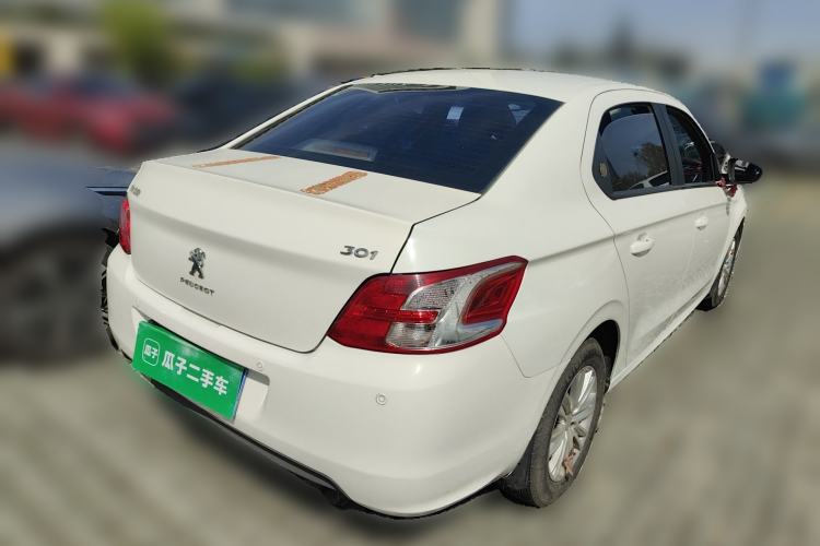 Used Peugeot 301 2016 1.6L Manual Comfort Edition Rear Right 45 Deg