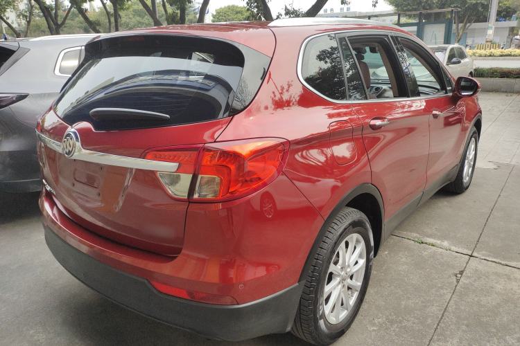 Used Buick Envision 2017 20T Two-Wheel Drive Elite Version Rear Right 45 Deg