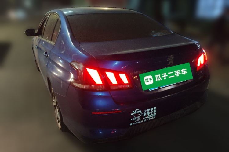 Used Peugeot 408 2019 230THP Automatic Luxury Edition China V Standard Rear Left 45 Deg