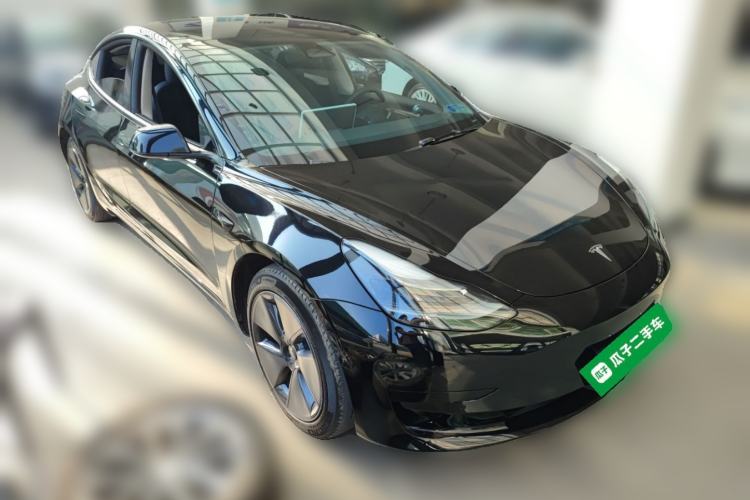 Used Tesla Model 3 2022 Rear-Wheel-Drive Version Front Right 45 Deg