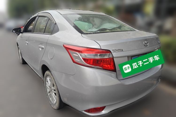 Used Toyota Vios 2016 1.5L Automatic ZhiZhen Xingyao Edition Rear Left 45 Deg