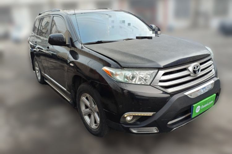 Used Toyota Highlander 2012 2.7L 2WD 5-Seater Elite Edition Front Right 45 Deg