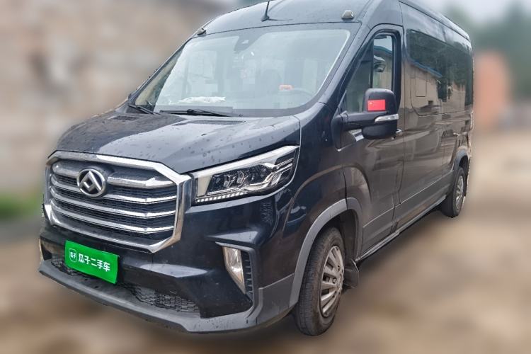 Used SAIC MAXUS Xintu V90 2019 2.0T Manual ZhiDa Rear-Drive Double-Tire Extended-Wheelbase High-Roof 9-Seater