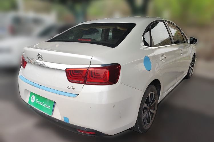 Used Citroen C4 Sega 2016 1.6L Automatic Luxury Model Rear Right 45 Deg