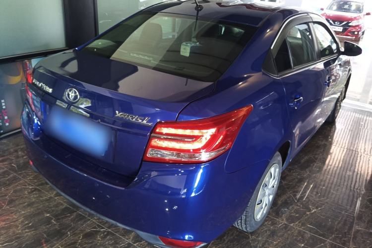 Used Toyota YARiS L Zhi Xiang 2017 1.5E CVT Dynamic Edition Rear Right 45 Deg