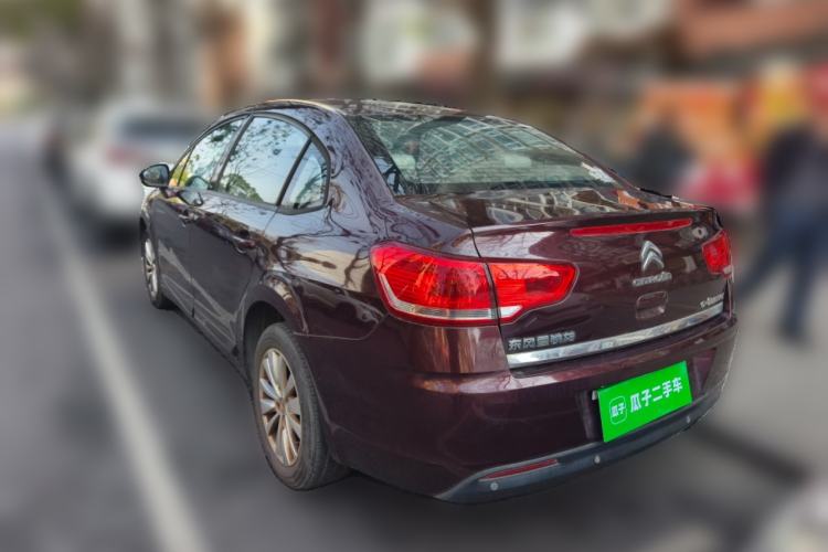 Used Citroen C-Quatre 2014 VTS Version 1.6L Manual - Premium Model Rear Left 45 Deg