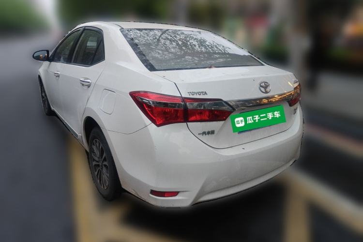 Used Toyota Corolla 2017 Revised Version 1.2T S-CVT GL-i Rear Left 45 Deg