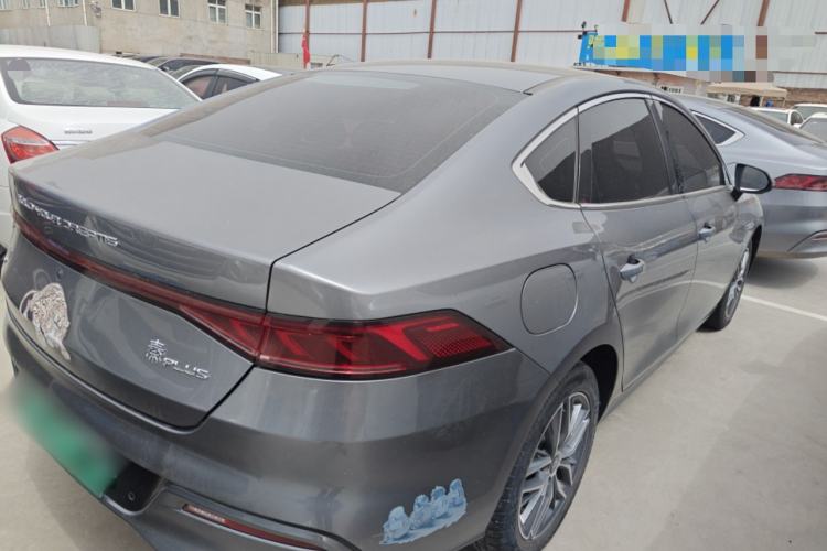 Used BYD Qin PLUS 2023 Champion Edition EV 420KM Superior Model Rear Right 45 Deg