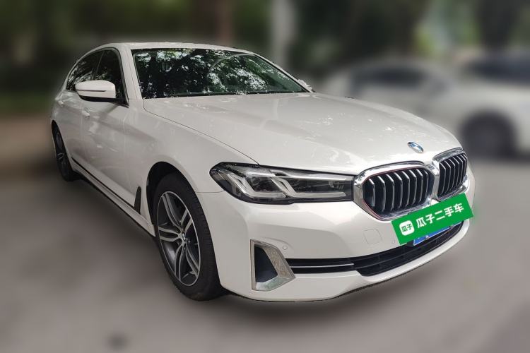 Used BMW 5 Series 2022 Updated 530Li Leading Edition Luxury Package Front Right 45 Deg