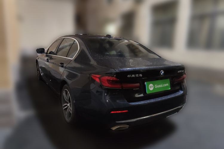 Used BMW 5 Series 2022 Updated 530Li Leading Edition Luxury Package Rear Left 45 Deg
