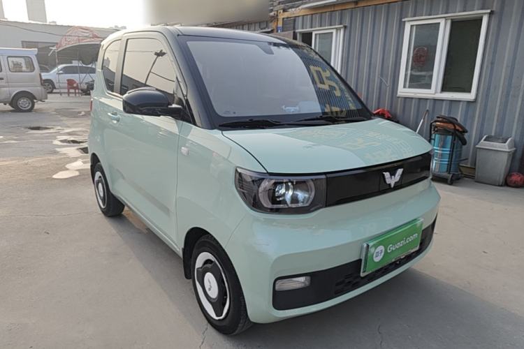 Used Wuling Hongguang MINIEV 2021 Macaron Premium Model – Lithium Iron Phosphate Front Right 45 Deg