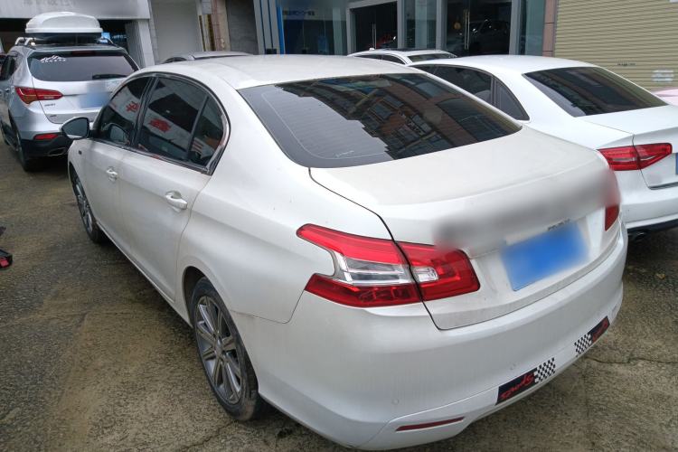 Used Peugeot 408 2015 1.2T Automatic Luxury Edition Rear Left 45 Deg