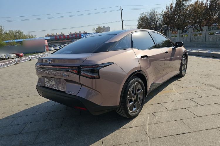 Used Toyota bZ3 2023 616 km Long-Range Premium Rear Right 45 Deg