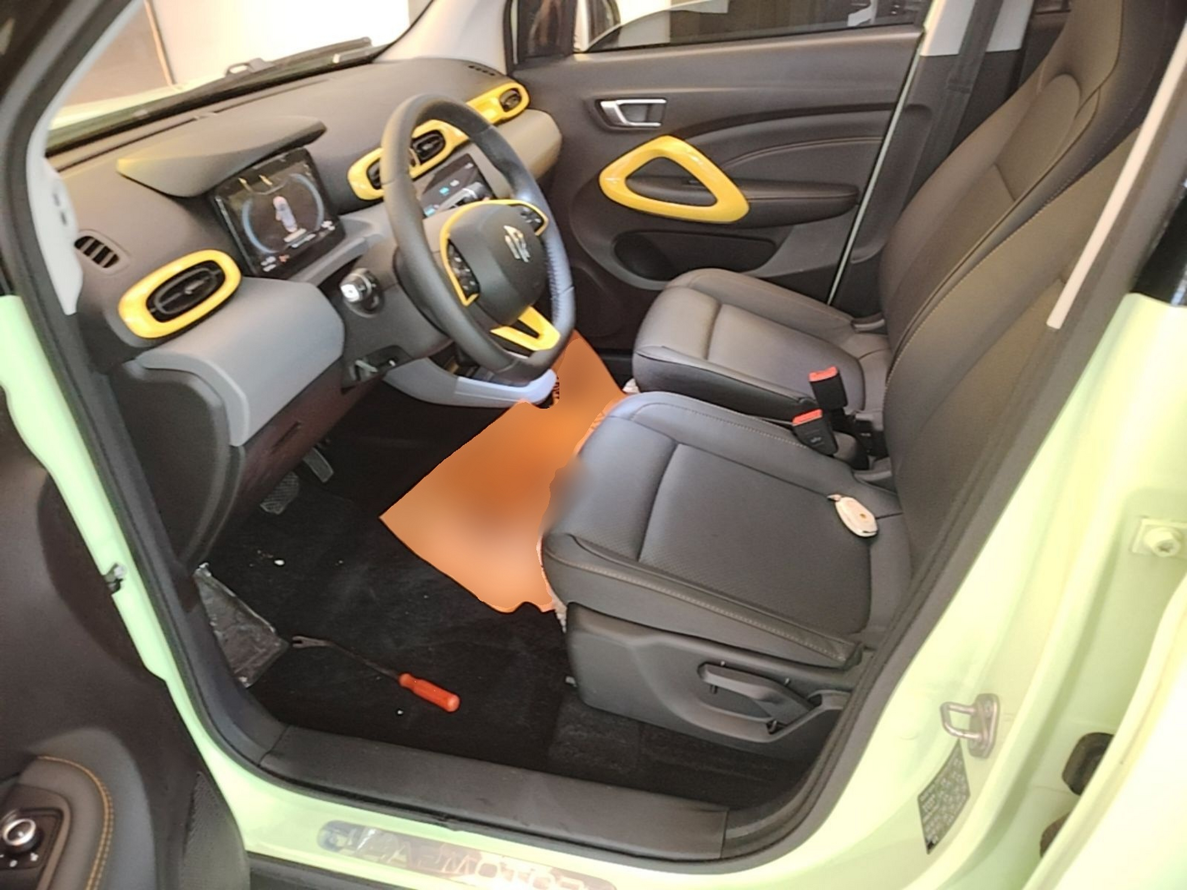 Avant de la voiture