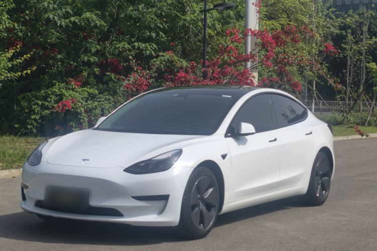 Used Tesla Model 3 2022 Rear-Wheel-Drive Version Front Left 45 Deg