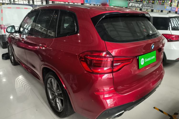 Used BMW X3 2019 xDrive28i M Sport Package Rear Left 45 Deg