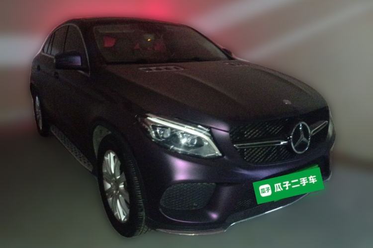 Used Mercedes-Benz GLE Coupe 2015 GLE 320 4MATIC Coupe SUV Front Right 45 Deg