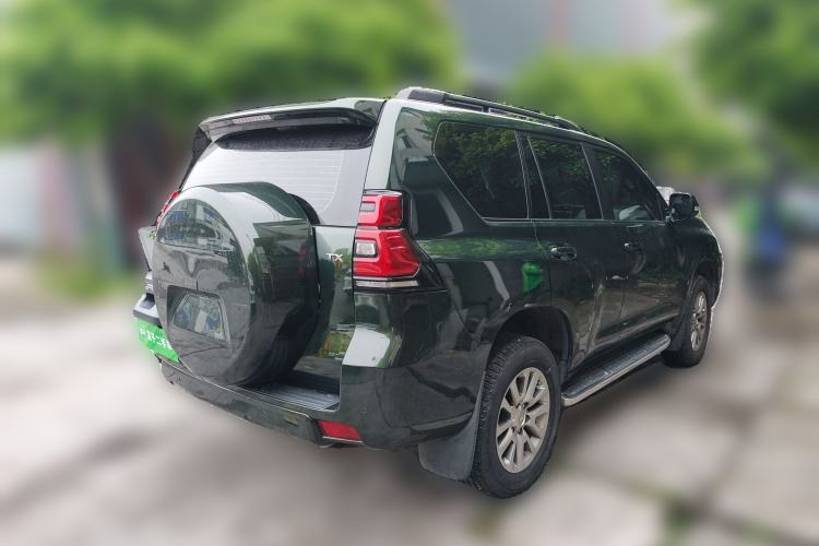 Used Toyota Prado 2018 3.5L Automatic TX-L with Rear-Mounted Spare Tire Rear Right 45 Deg