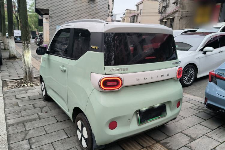 Used Wuling Hongguang MINIEV 2024 3rd Generation 215km Advanced Version Rear Left 45 Deg