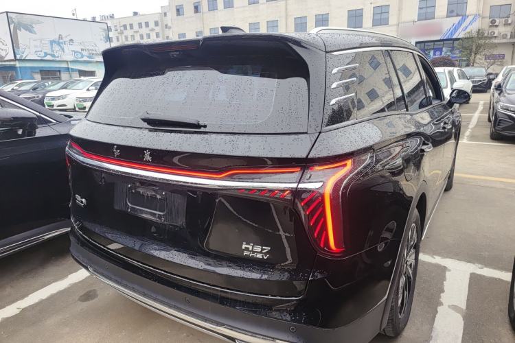 Used Hongqi HS7 PHEV 2024 2.0T PHEV Four-Wheel Drive Flagship Edition 7 Seats Rear Right 45 Deg