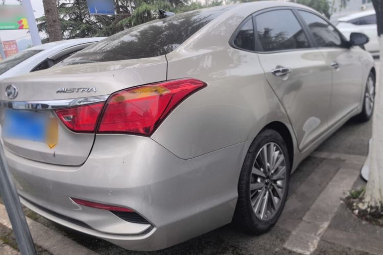 Used Hyundai Mistra 2017 1.8L Automatic Smart GLS China V Standard Rear Right 45 Deg