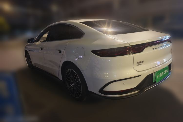 Used BYD Han 2022 DM-i 121KM Prestige Model Rear Left 45 Deg