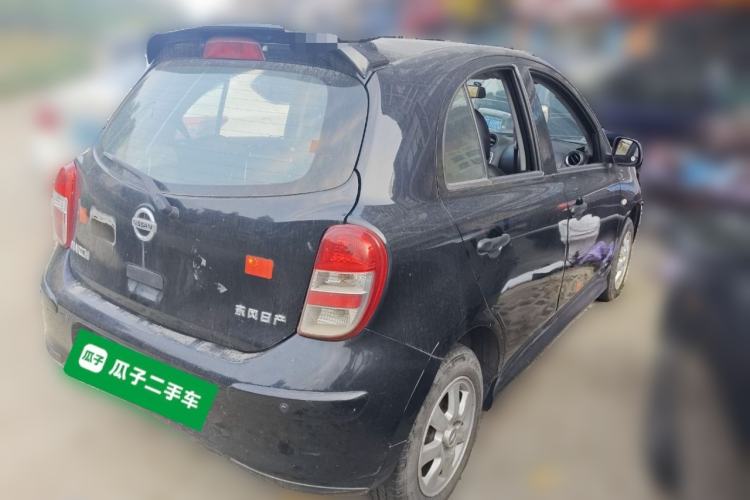 Used Nissan March 2010 1.5L Automatic Easy-Style Version Rear Right 45 Deg