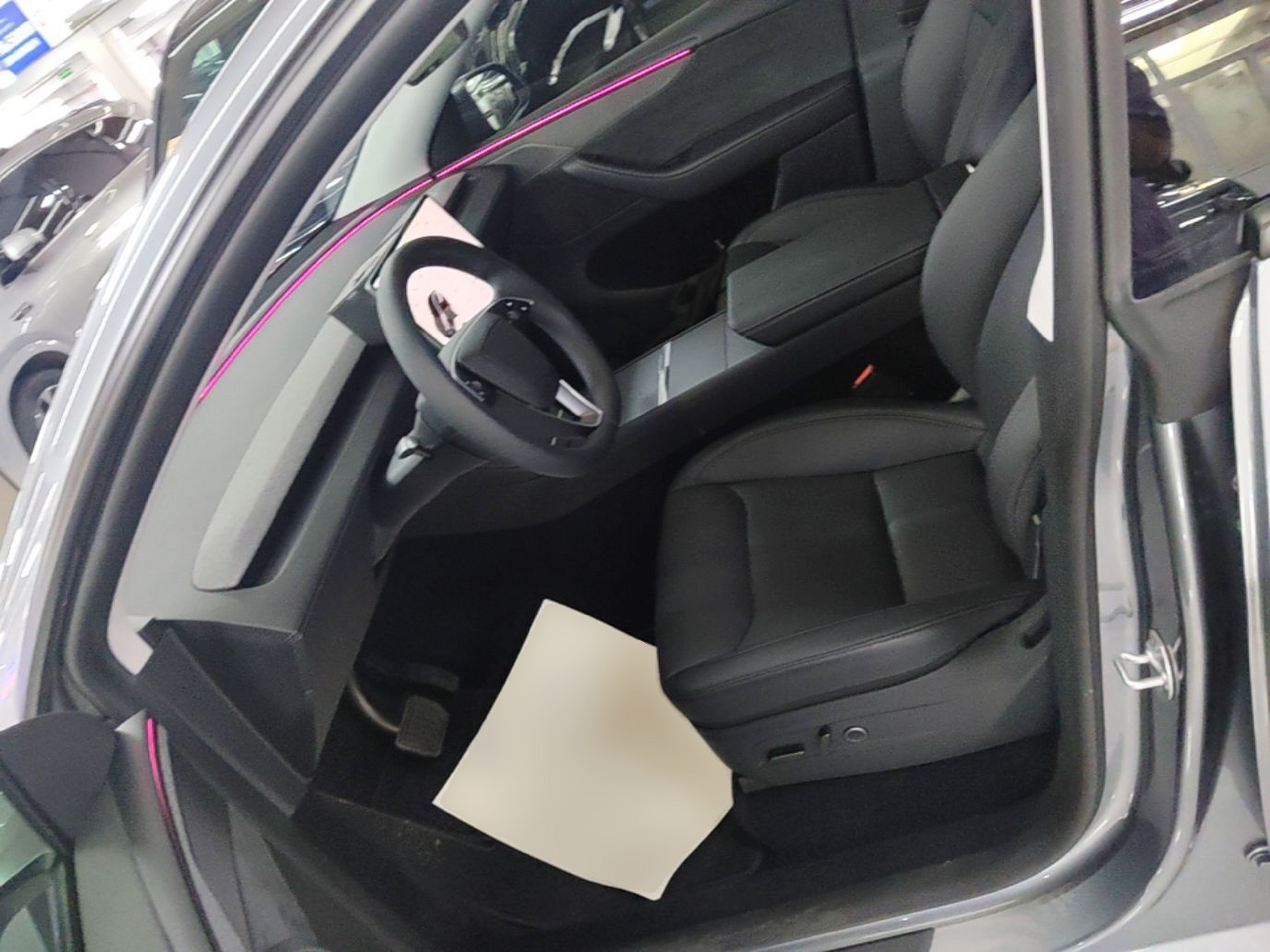 Avant de la voiture