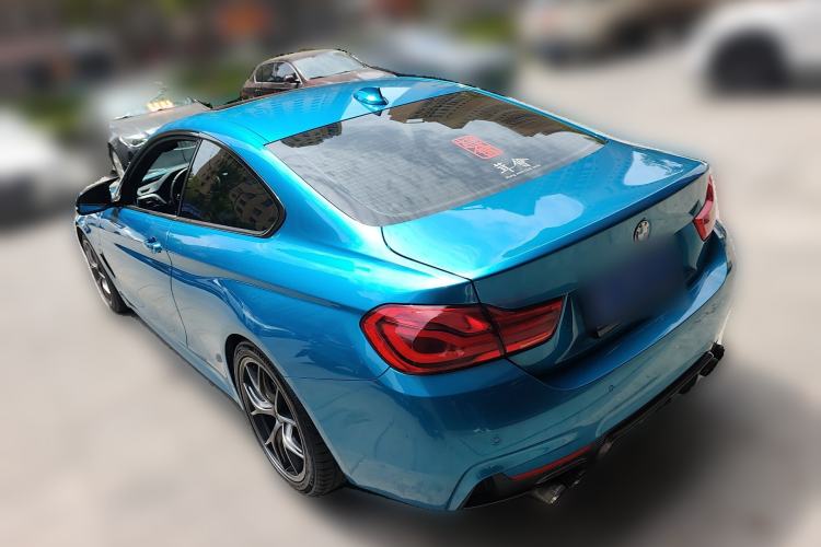 Used BMW 4 Series 2017 425i M Sport Package Rear Left 45 Deg