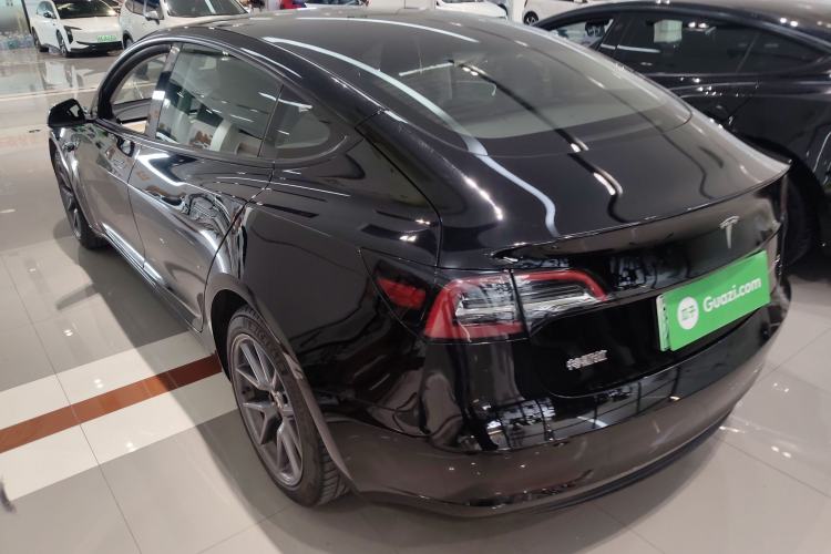 Used Tesla Model 3 2022 Rear-Wheel-Drive Version Rear Left 45 Deg