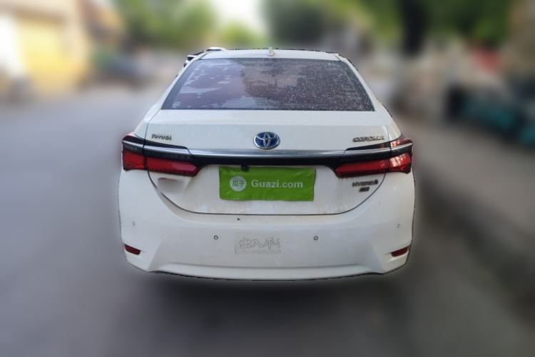 Used Toyota Corolla 2017 Revised Dual-Engine 1.8L E-CVT Elite Edition Rear