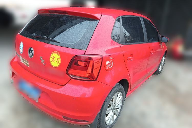 Used Volkswagen Polo 2014 1.6L Automatic Comfort Edition Rear Right 45 Deg