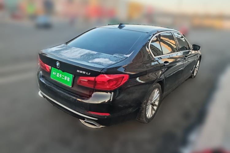 Used BMW 5 Series 2018 525Li Luxury Package Rear Right 45 Deg