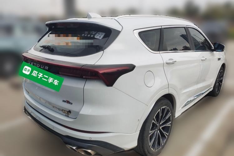 Used JETOUR X70 2023 Zhuge 2.0T DCT Wolong 7-Seater Rear Right 45 Deg