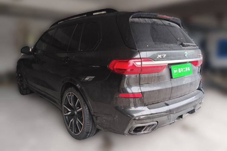 Used BMW X7 2019 xDrive40i Luxury M Sport Package Rear Left 45 Deg