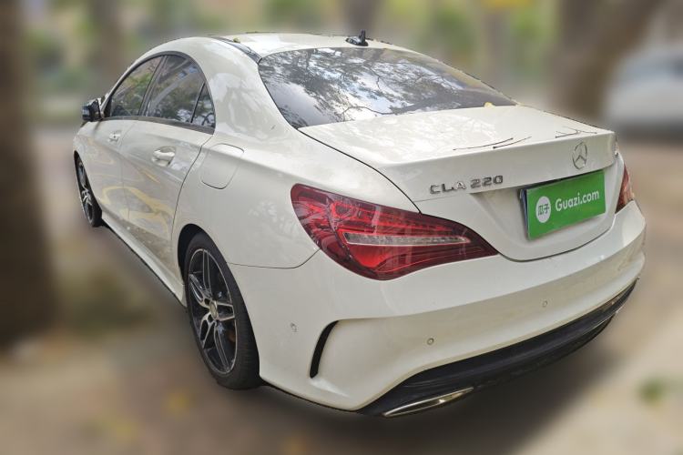 Used Mercedes-Benz CLA 2017 CLA 220 4MATIC Rear Left 45 Deg