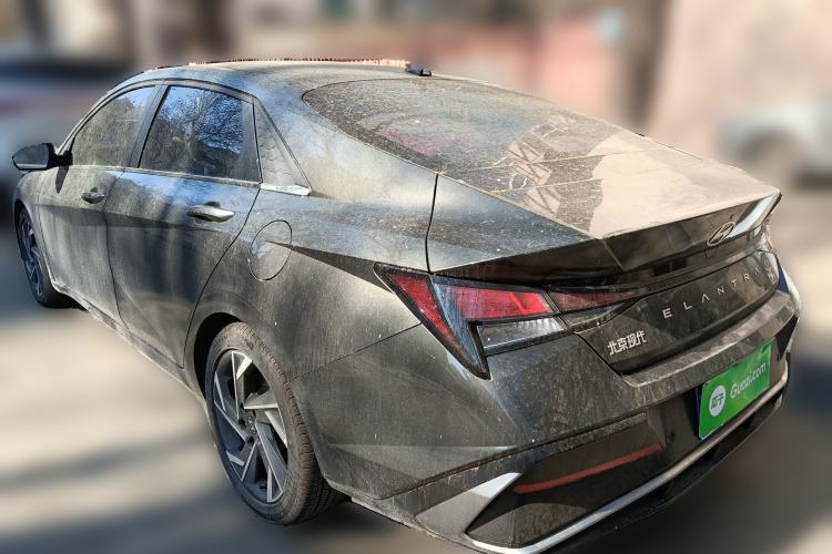 Used Hyundai Elantra 2023 1.5L CVT GLX Elite Edition Rear Left 45 Deg