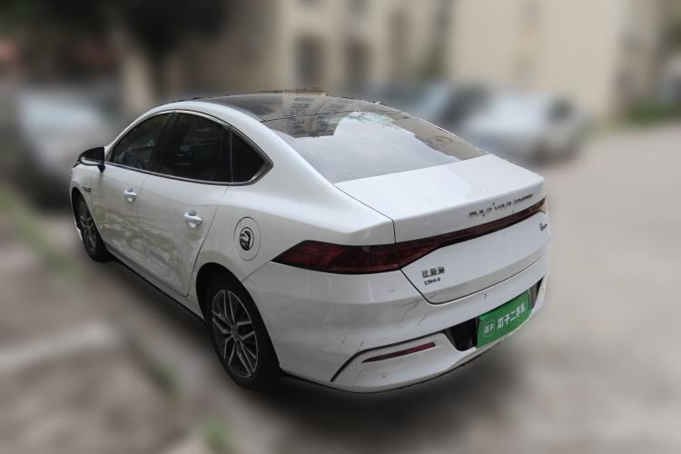 Used BYD Qin PLUS 2021 DM-i 55KM Flagship Model Rear Left 45 Deg