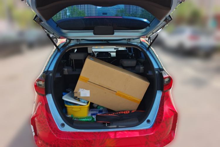 Used Honda Fit 2021 1.5L CVT Trendy Run Pro Edition Trunk