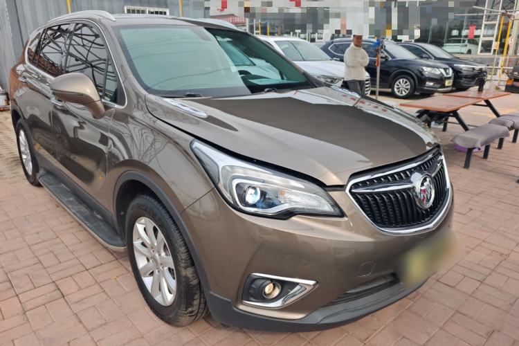 Used Buick Envision 2019 20T Two-Wheel Drive Elite Version China VI Standard Front Right 45 Deg