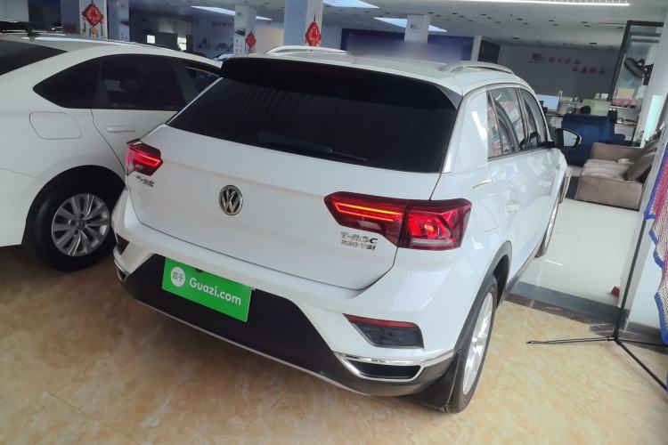 Used Volkswagen T-ROC 2019 230TSI DSG Two-Wheel-Drive Advanced Version China VI Standard Rear Right 45 Deg
