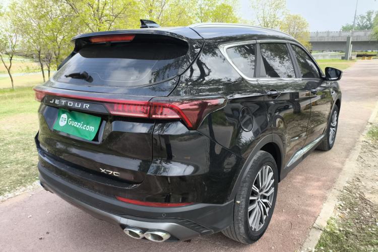 Used JETOUR X70 PLUS 2023 1.5T DCT Brave PLUS 5-Seater Rear Right 45 Deg