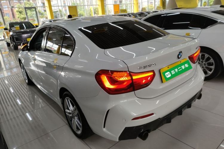 Used BMW 1 Series 2021 Revised 120i M Sport Night Edition Rear Left 45 Deg