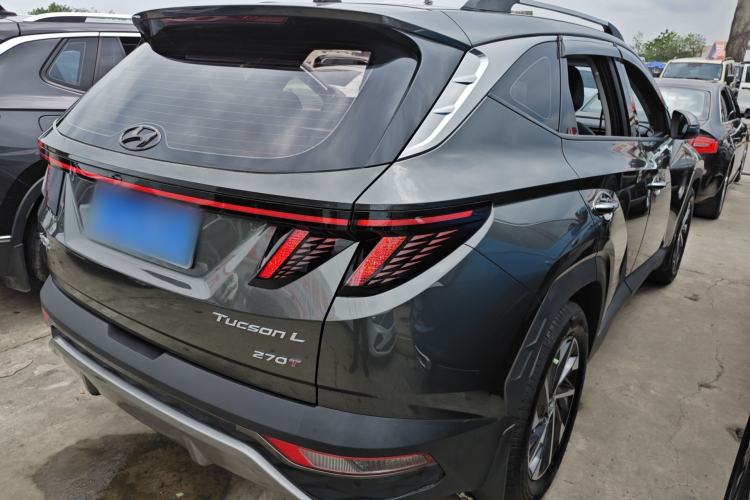 Used Hyundai Tucson 2021 Tucson L 1.5T DCT GLX Elite Edition Rear Right 45 Deg