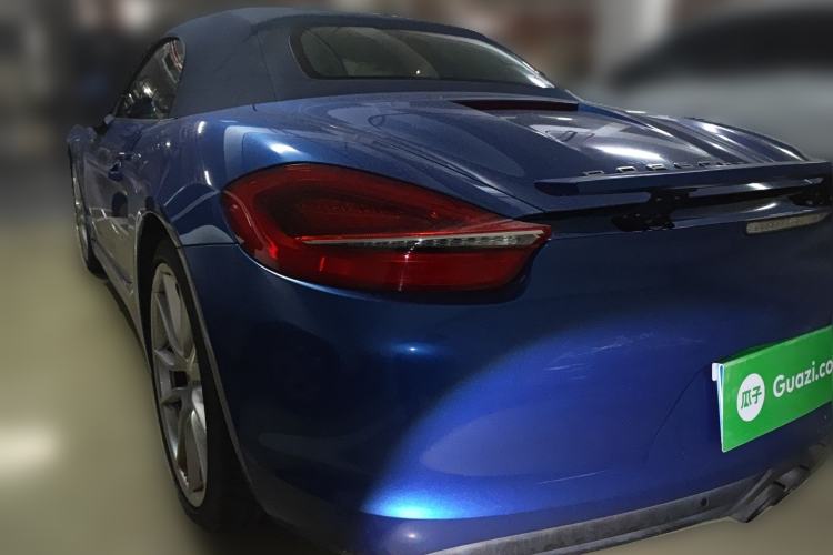 Used Porsche Boxster 2015 Boxster Style Edition 2.7L Rear Left 45 Deg