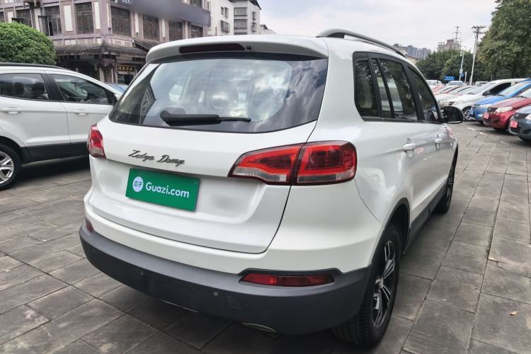 Used Zotye Domy X5 2017 Upgraded Model 1.5T Manual Luxury Version Rear Right 45 Deg