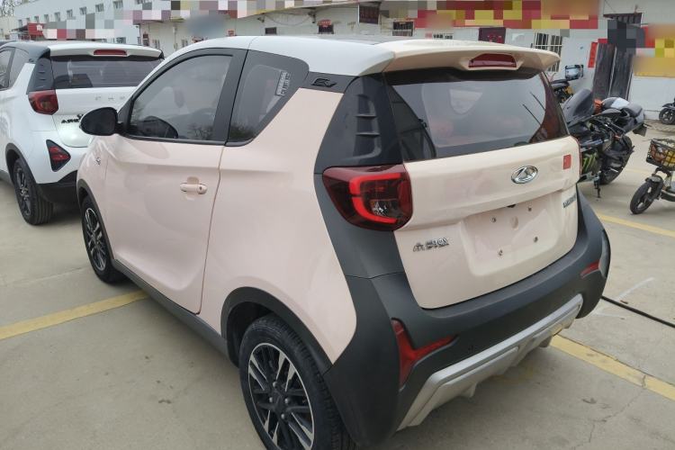 Used Chery QQ Little Ant 2022 Revised Version Sweet Pink Edition Half-Sugar Version Lithium Iron Phosphate 30.7 kWh 30 kW 301 km Rear Left 45 Deg